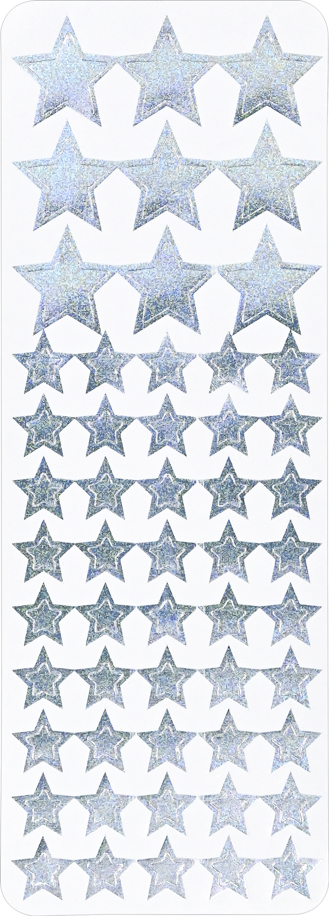 Tiny Glitter Stars Stickers