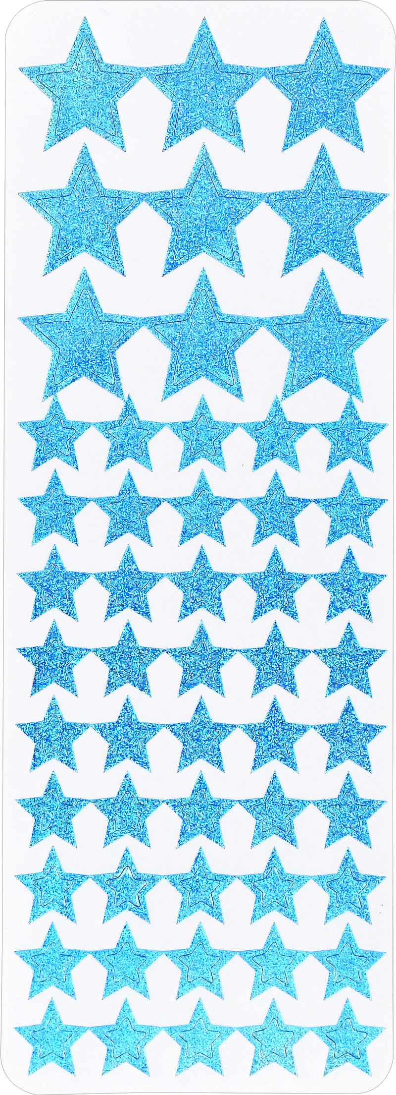 Foil Star Stickers - Assorted Colors - TownStix