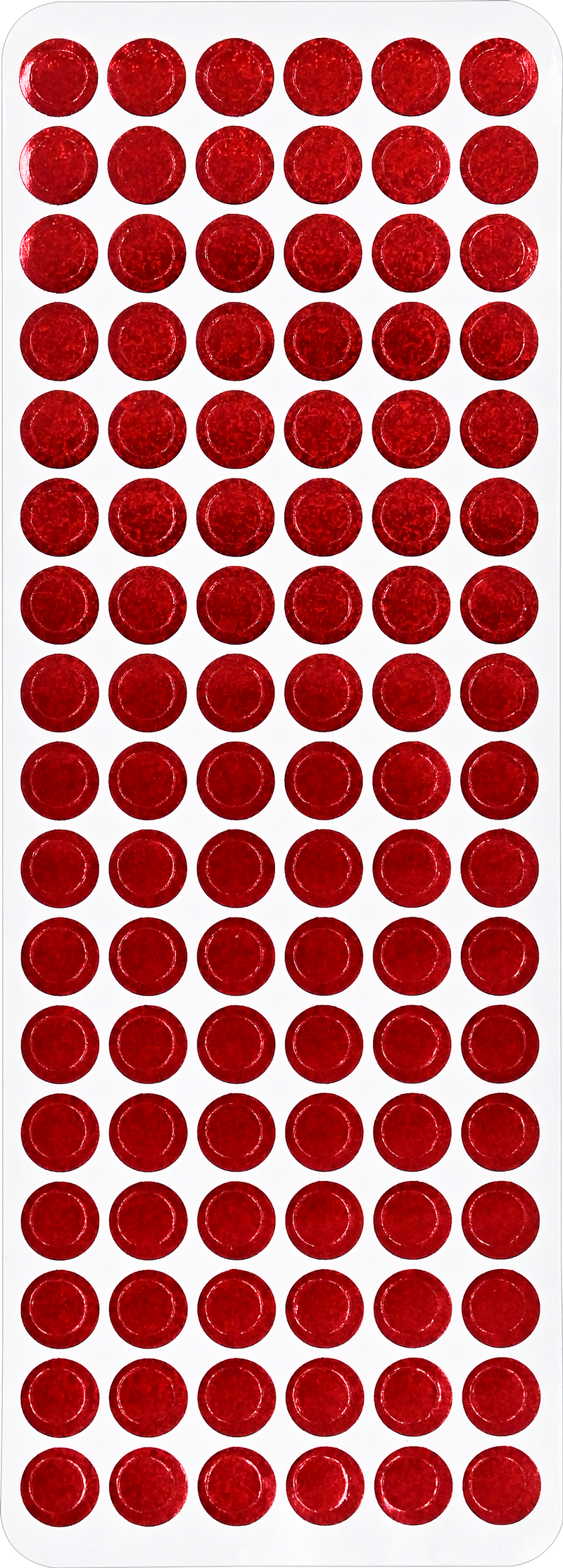 Color Foil Dots Sticker Set