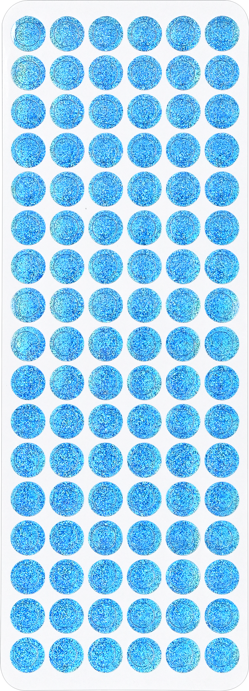 Color Foil Dots Sticker Set