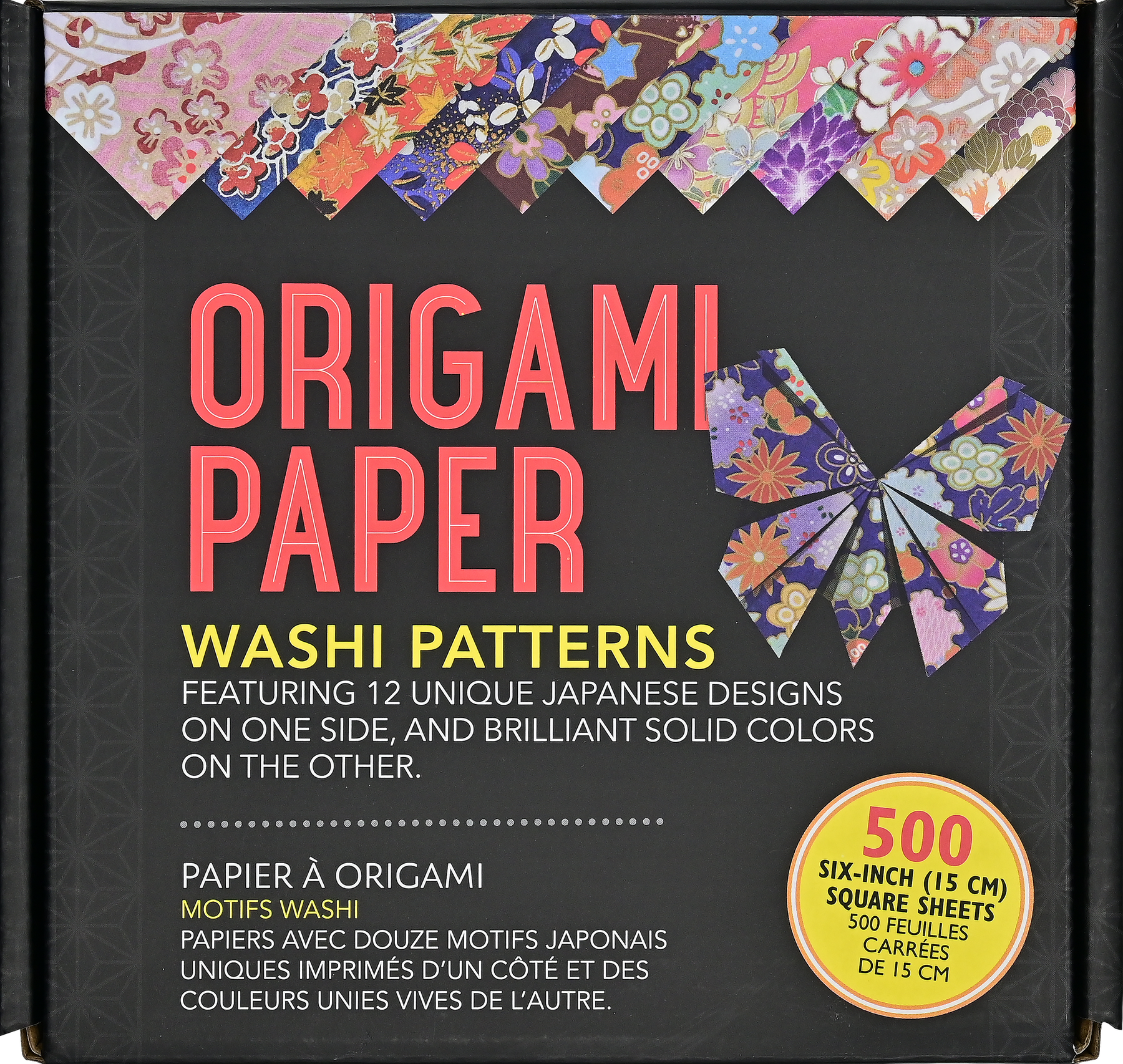 Origami Paper 20 Vivid Colors (500 Sheets) – Peter Pauper Press
