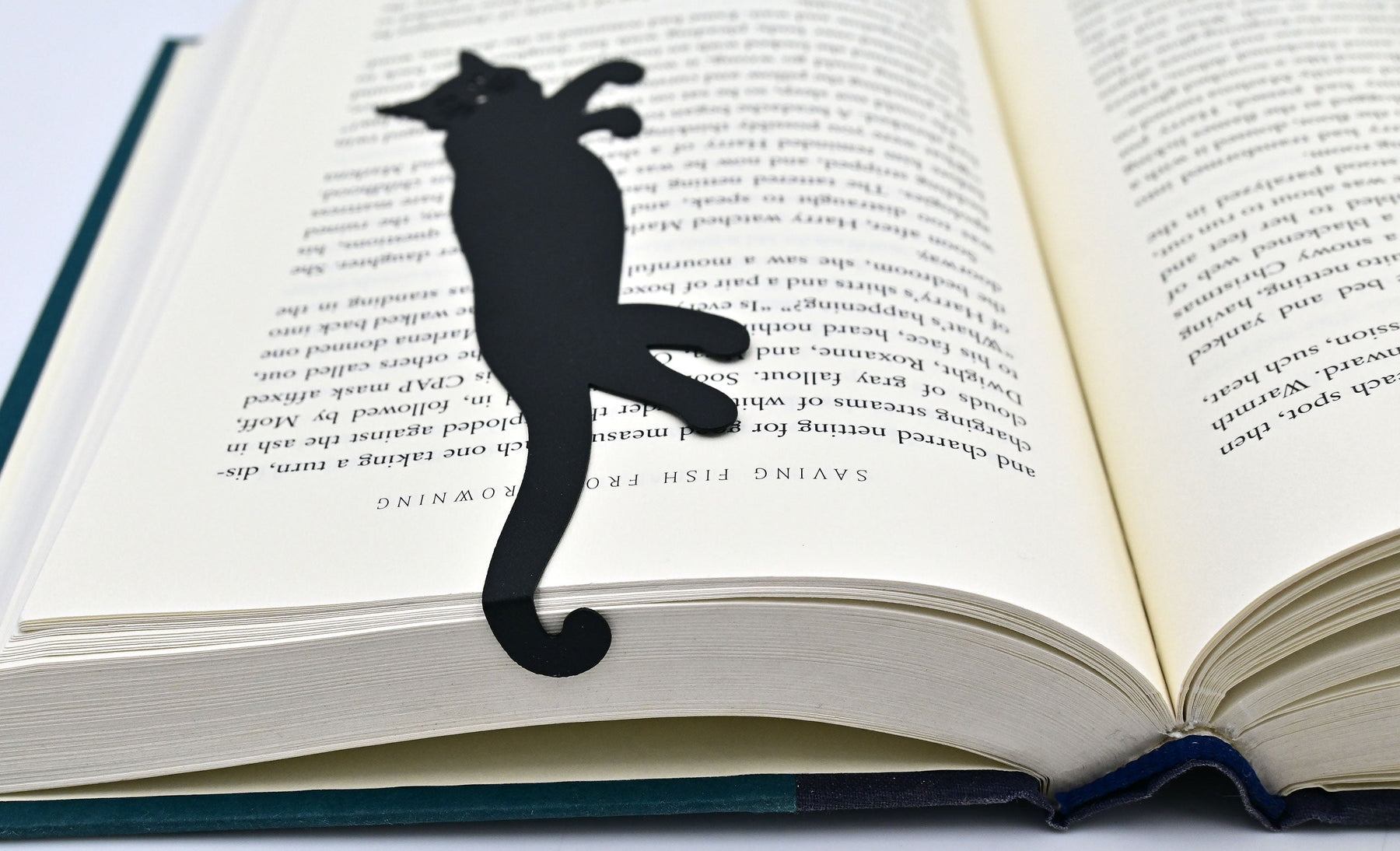 Bookmark Metal Cat Page Marker