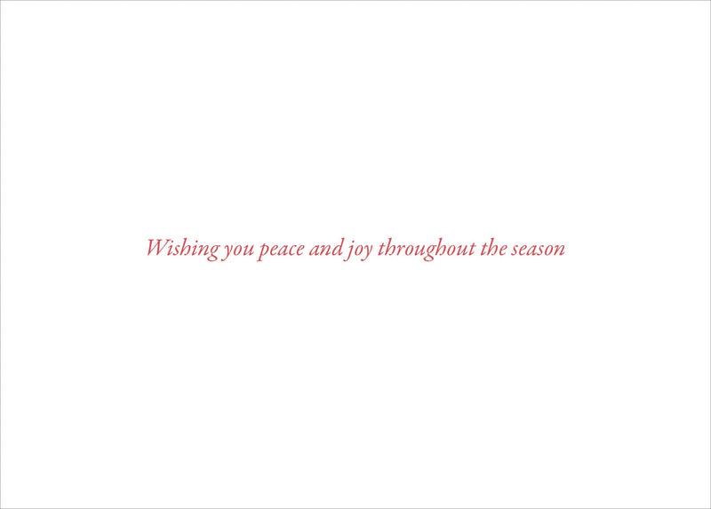 Wreath of Peace Deluxe Boxed Holiday Cards