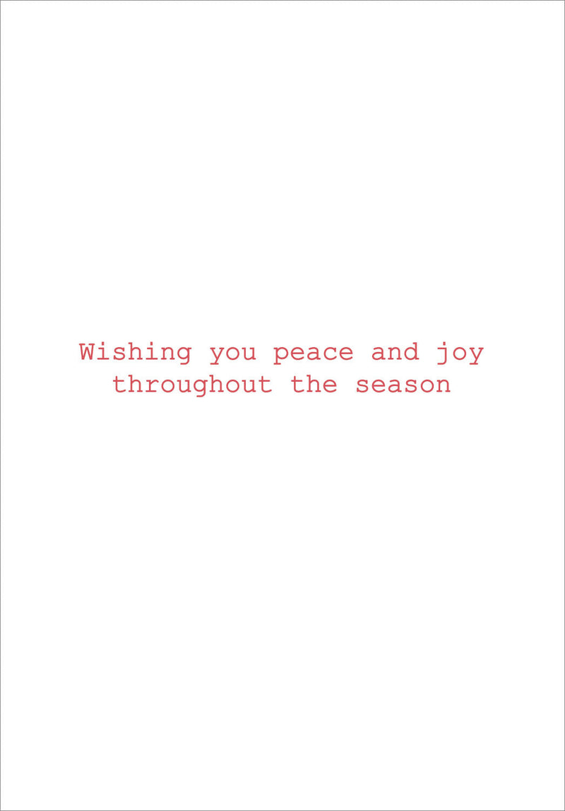 Tidings of Peace & Joy Small Boxed Holiday Cards