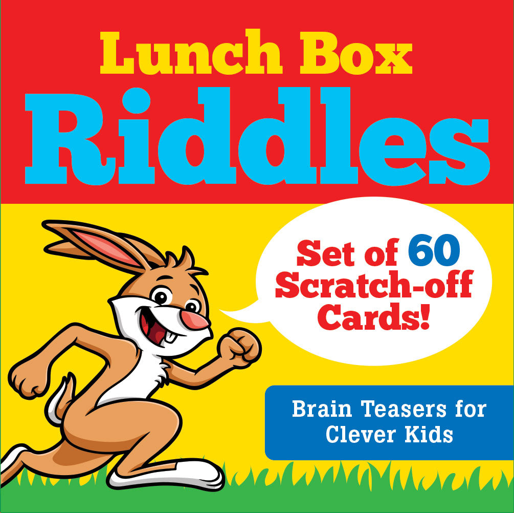 Lunch Box Riddles Scratch-Off Deck (Set of 60 cards) – Peter Pauper Press