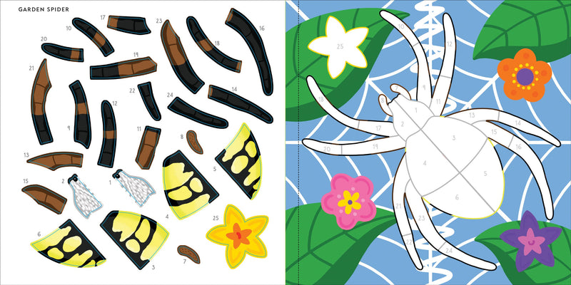 My First Color-By-Sticker Book -- Butterflies & Bugs