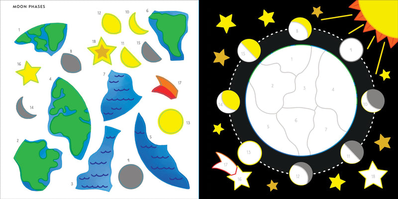 My First Color-By-Sticker Book -- Outer Space