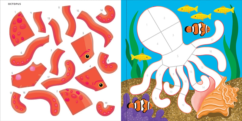 My First Color-By-Sticker Book -- Under the Sea