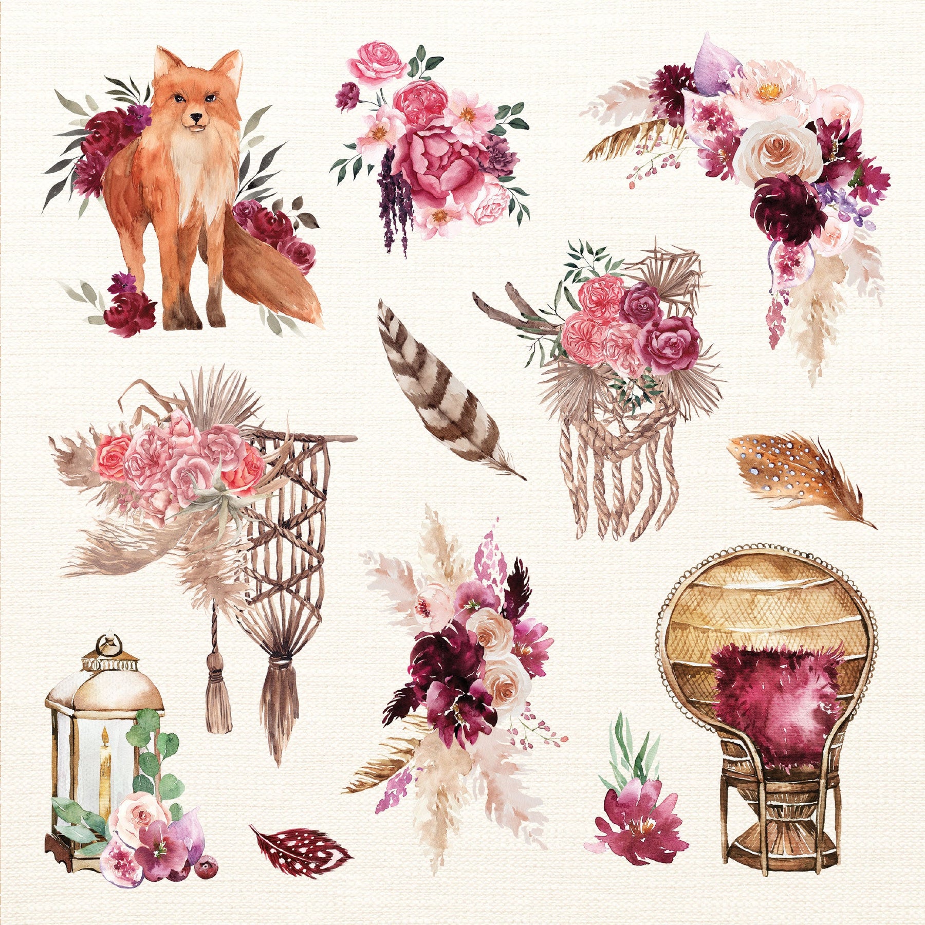 Boho Dreams Sticker Book – Peter Pauper Press