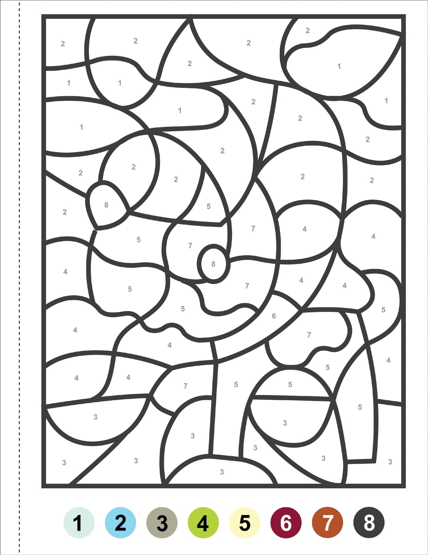 My First Color by Number Animals Peter Pauper Press My First Color by Number Animals Peter Pauper Press
