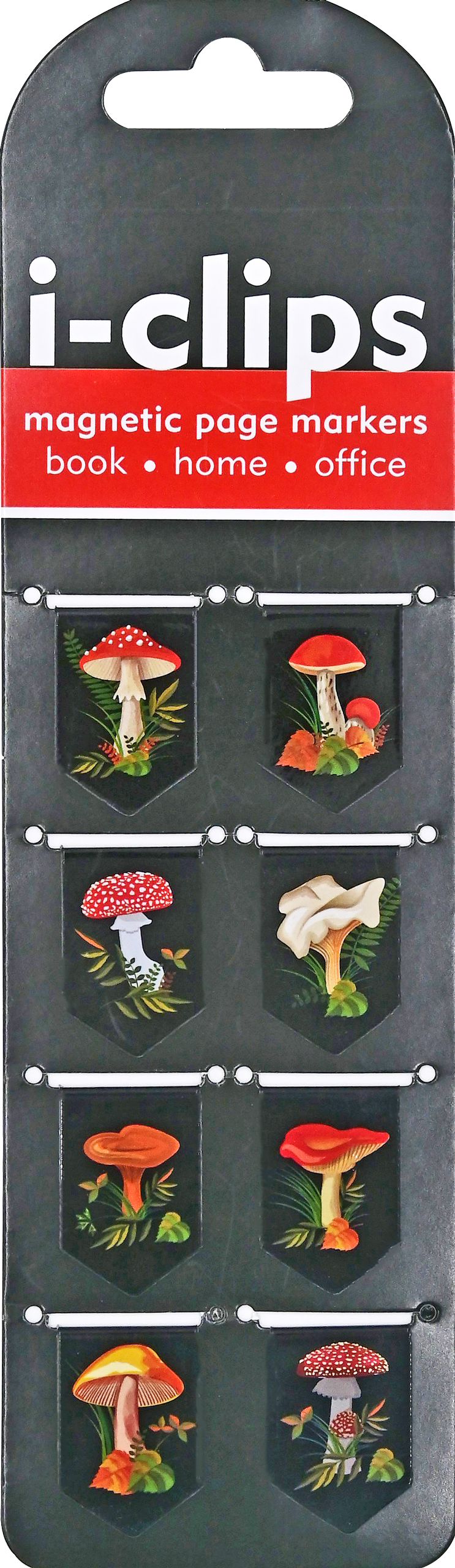 Mushrooms i-clips Magnetic Page Markers