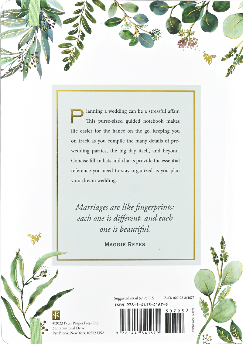 The Wedding Planner Checklist (Eucalyptus Design)