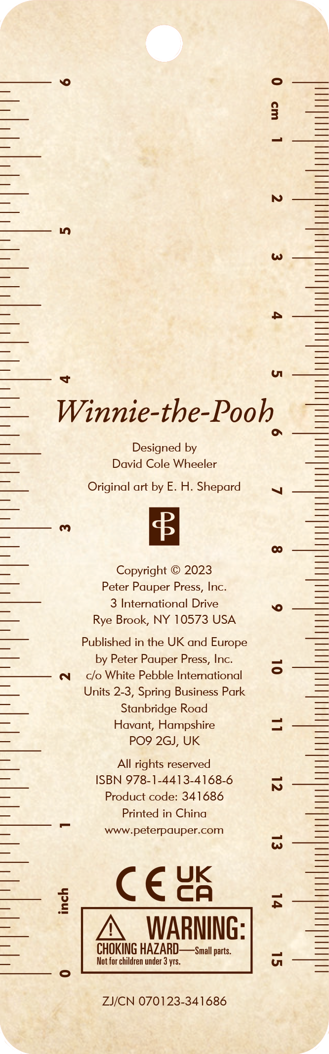 Winnie-the-Pooh Youth Bookmark
