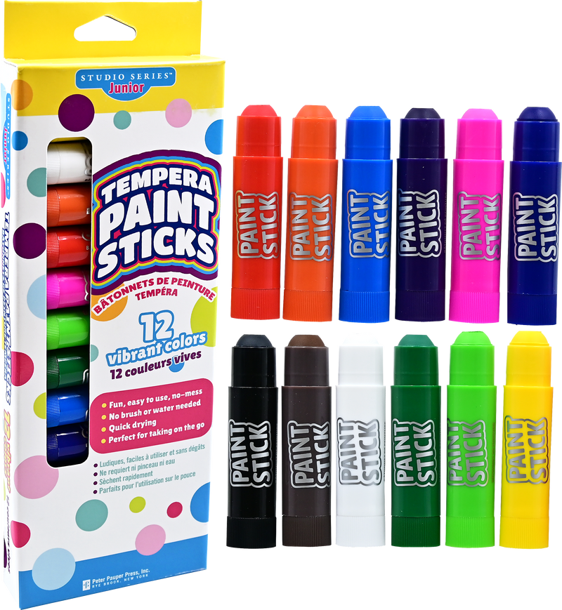 Colorations® Tempera Paint Sticks Value Pack - Set of 144