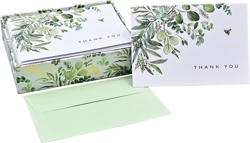 Eucalyptus Thank You Notes