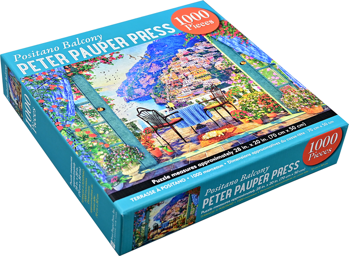 Positano Balcony 1000 Piece Jigsaw Puzzle – Peter Pauper Press