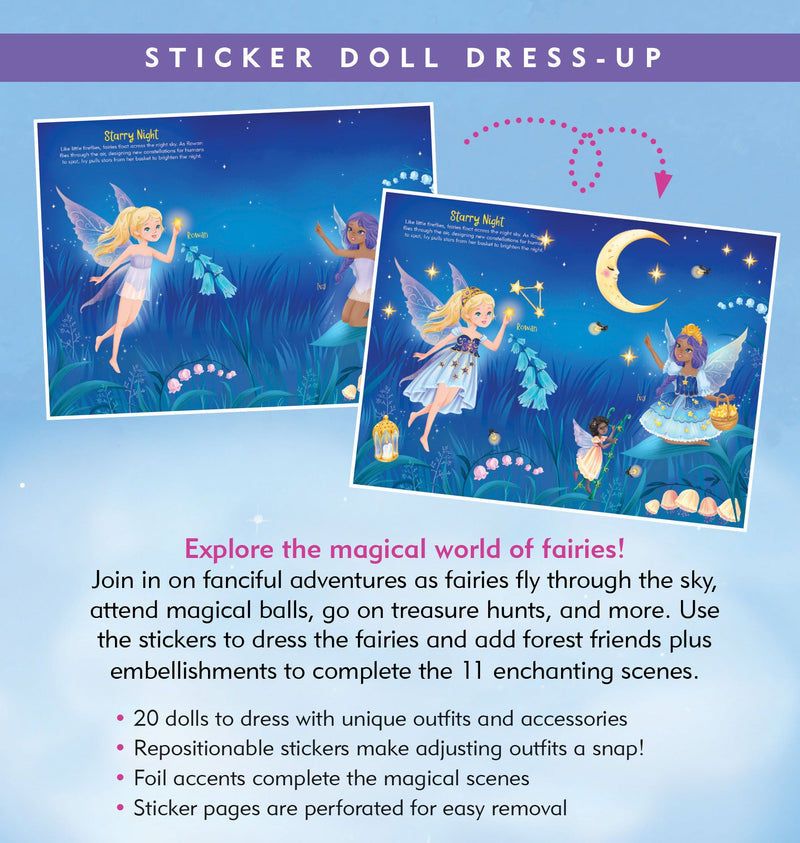 Fairies Sticker Doll Dress-Up Book