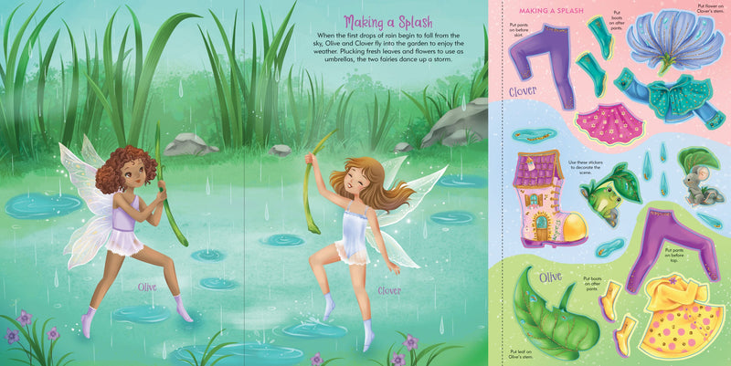 Fairies Sticker Doll Dress-Up Book