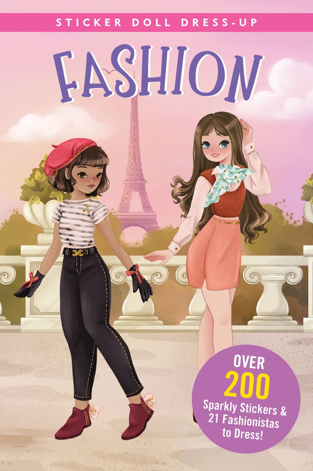 Fashion Sticker Doll Dress-Up Book – Peter Pauper Press