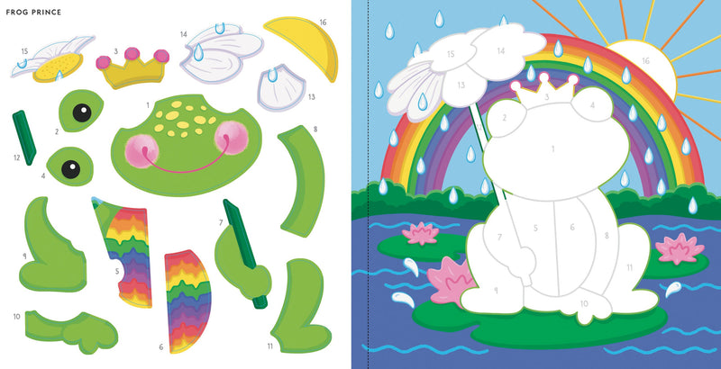 My First Color-By-Sticker Book - Rainbow Magic