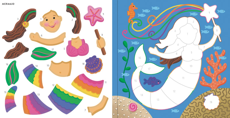 My First Color-By-Sticker Book - Rainbow Magic