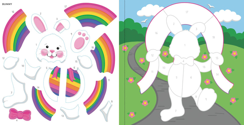 My First Color-By-Sticker Book - Rainbow Magic