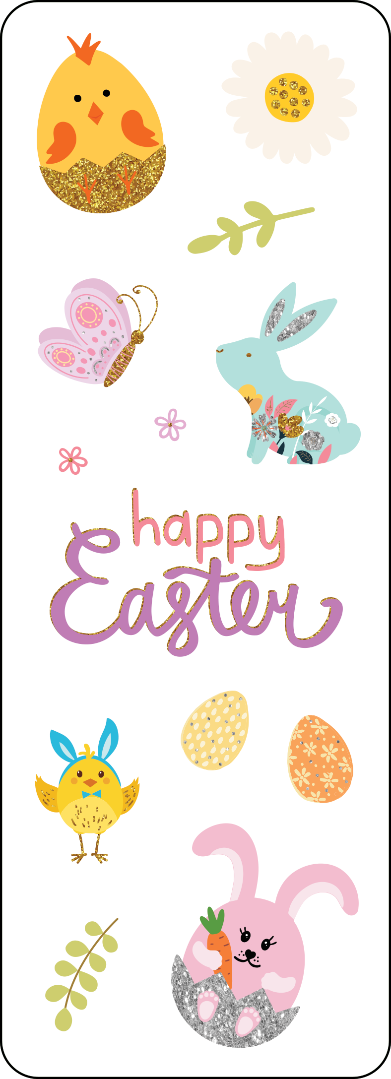 Easter Sticker Set