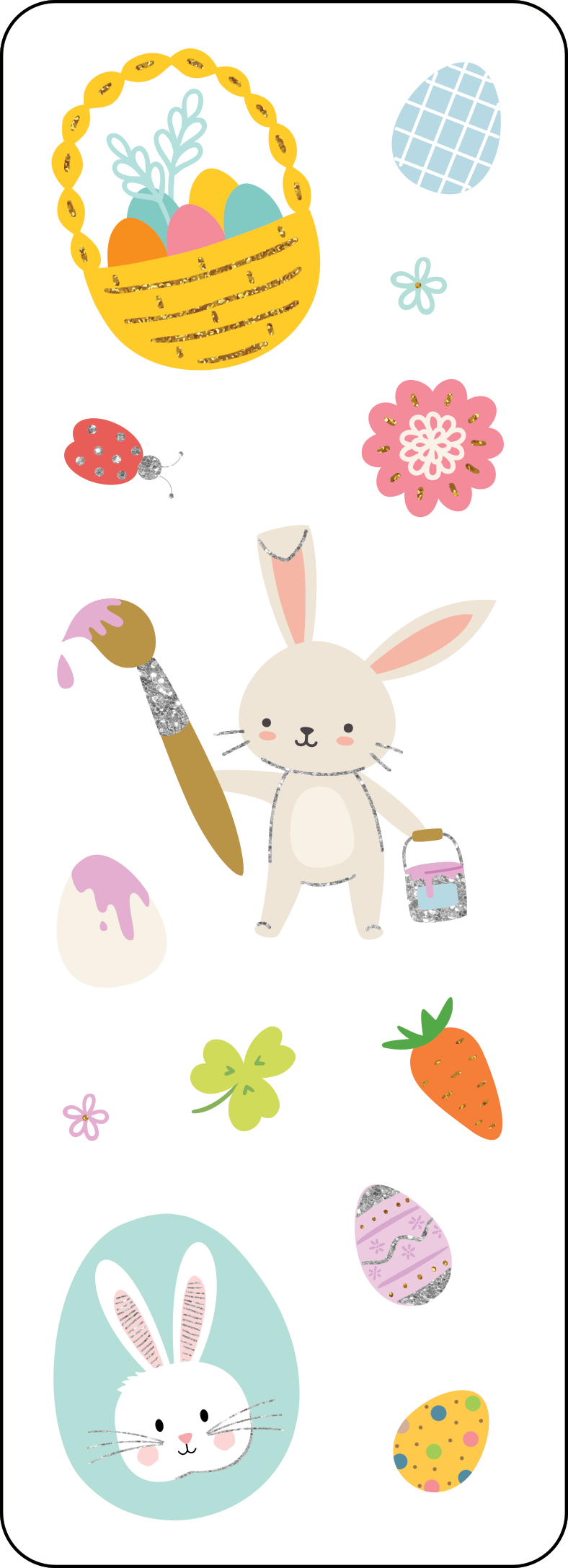 Easter Sticker Set