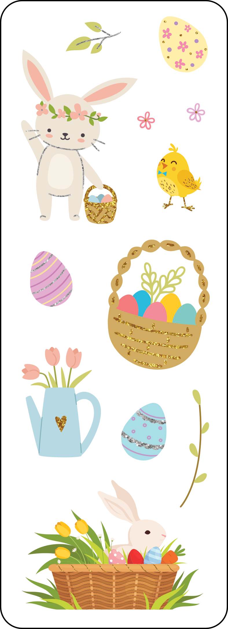 Easter Sticker Set