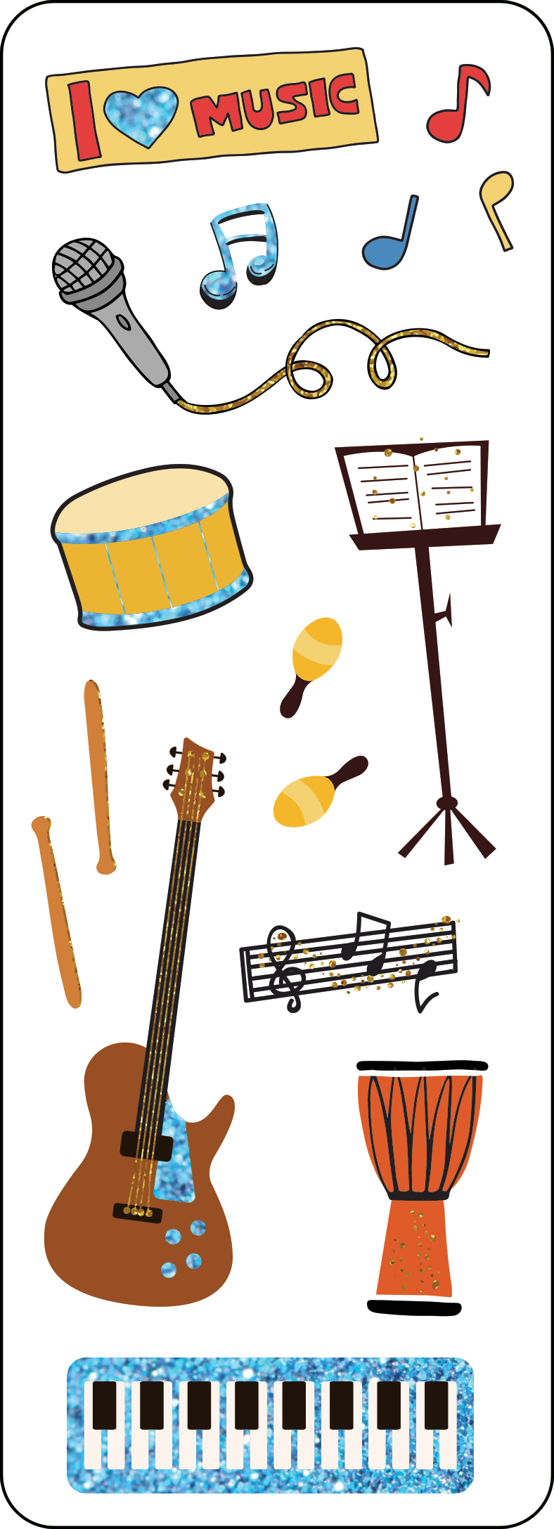 Music Sticker Set