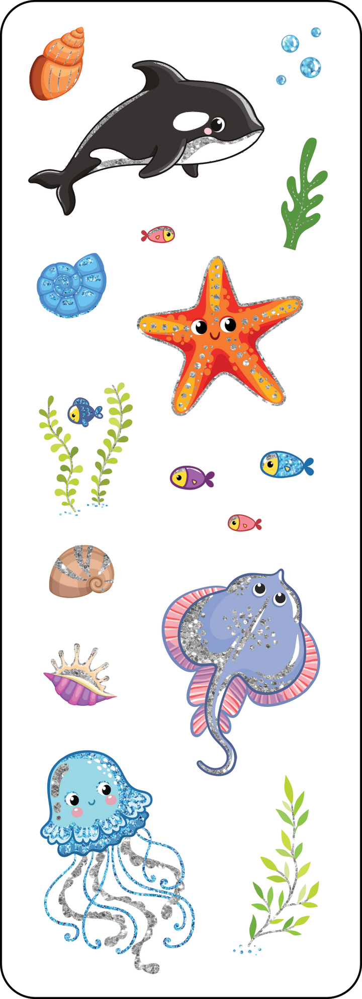 Under the Sea Sticker Set – Peter Pauper Press