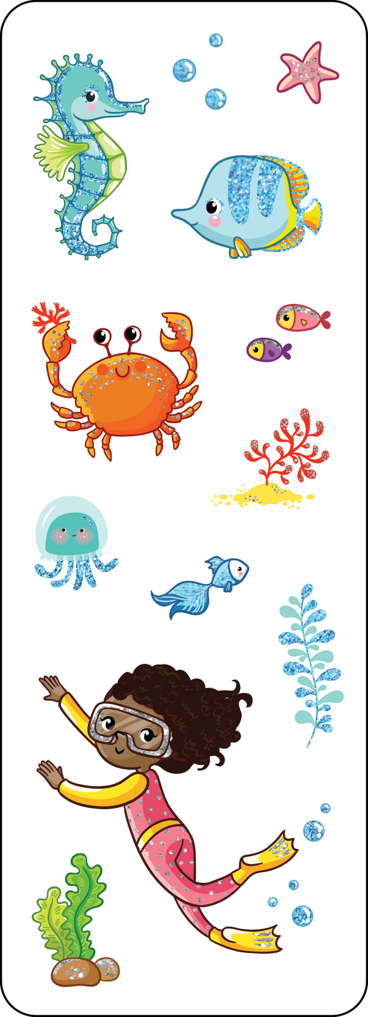 Under the Sea Sticker Set – Peter Pauper Press