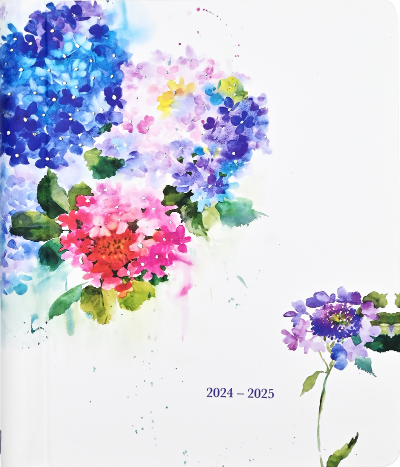 2025 Hydrangeas Family Weekly Planner