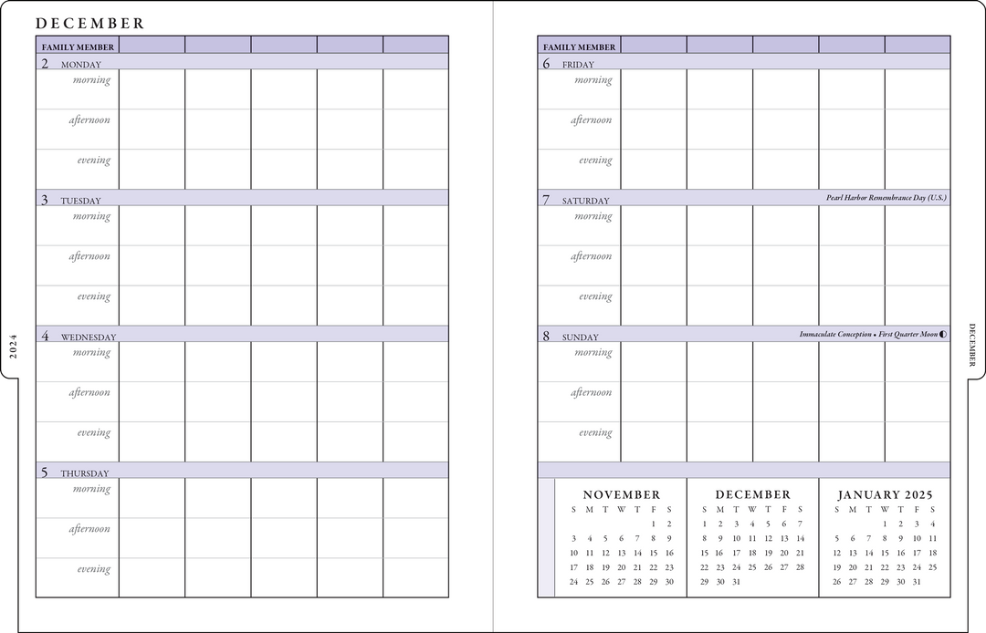 2025 Hydrangeas Family Weekly Planner – Peter Pauper Press 2025-hydrangeas-family-weekly-planner-peter-pauper-press
