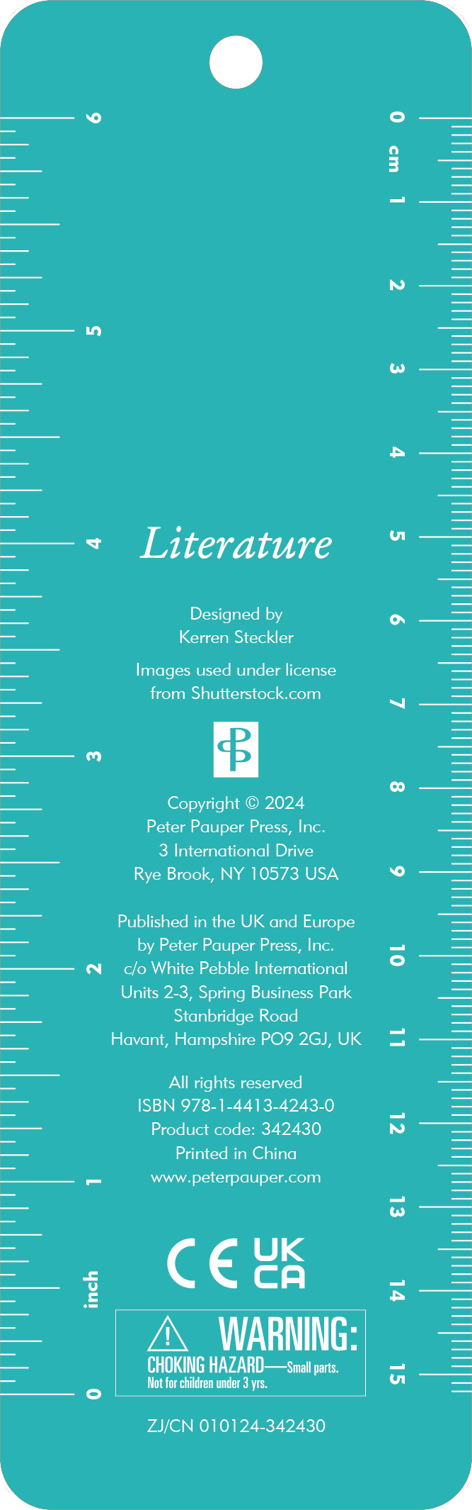 Literature Beaded Bookmark