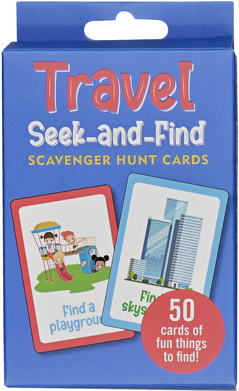 Travel Seek-and-Find Scavenger Hunt Cards