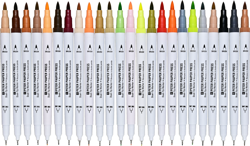 Studio series dual tip skin tone markers Clearance