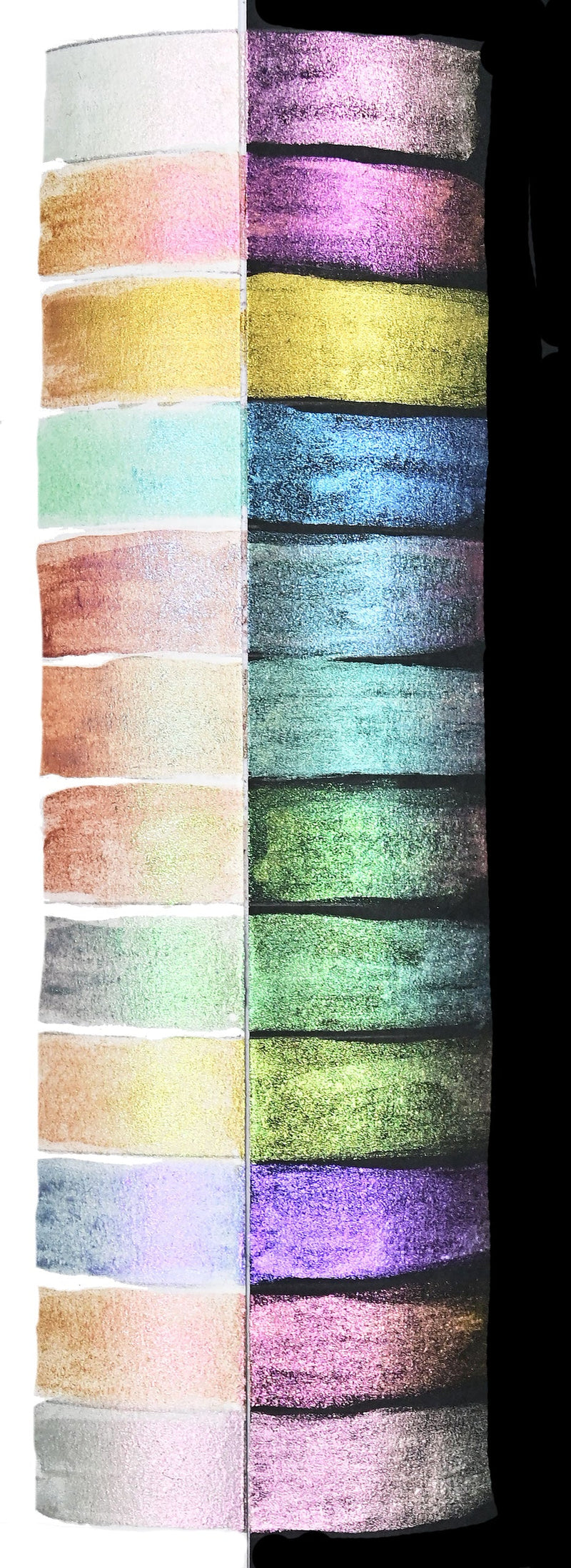 chameleon color-shifting iridescent watercolor paint set, Five Below