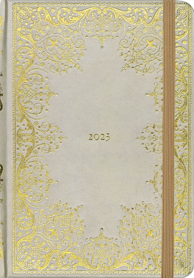 2025 Gilded Ivory Weekly Planner