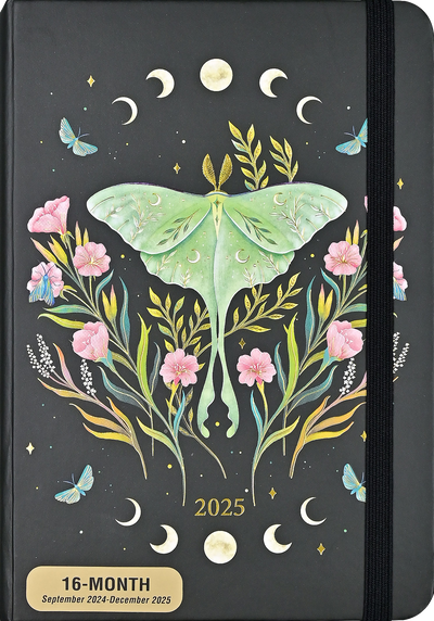2025 Luna Moth Weekly Planner