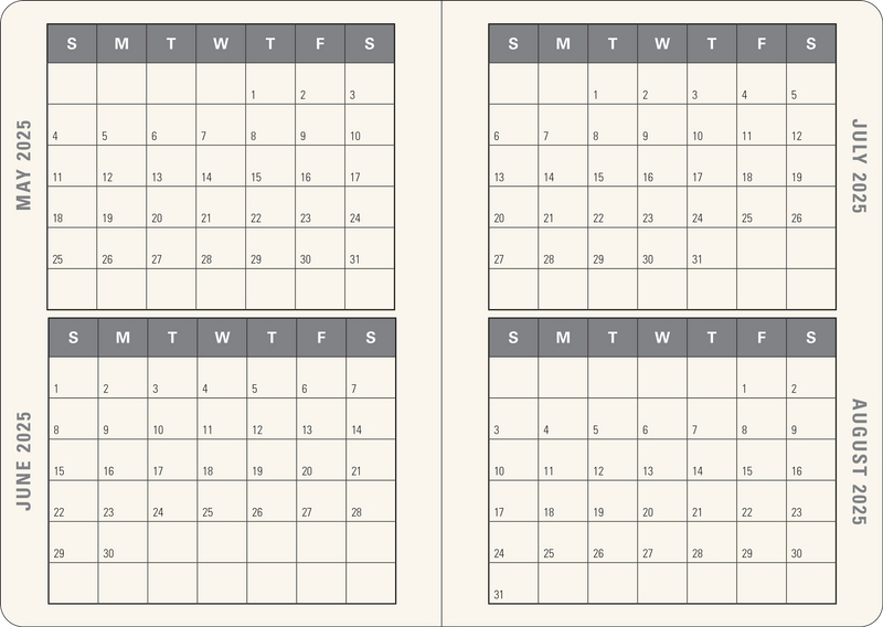 2025 Smarty Cats Weekly Planner