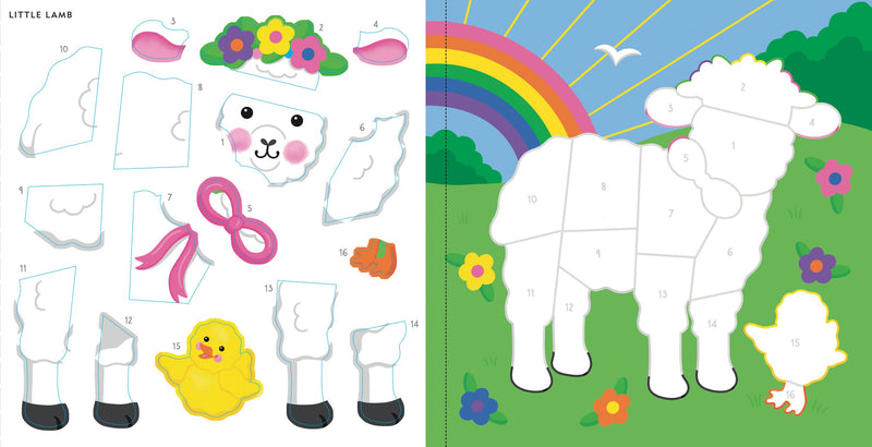 My First Color-by-Sticker Book - Easter