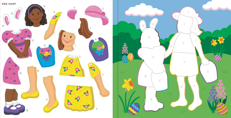 My First Color-by-Sticker Book - Easter