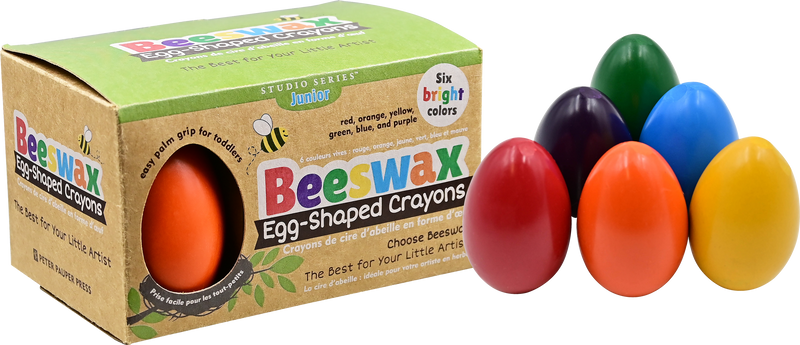 Studio Series Jr. Beeswax Egg-Shaped Crayons