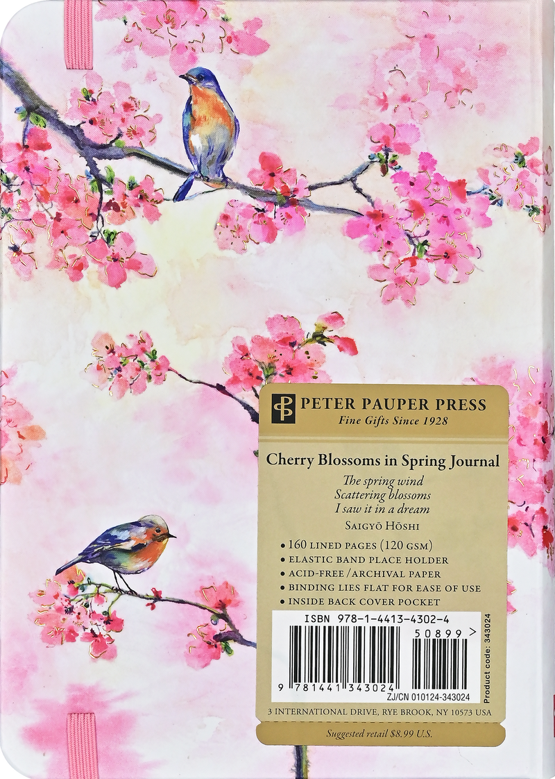 Cherry Blossoms in Spring Journal