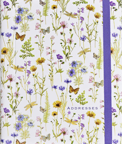 Wildflower Garden Large Address Book