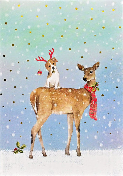 Winter Friends Small Boxed Holiday Cards