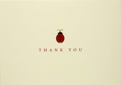 Ladybug Thank You Notes