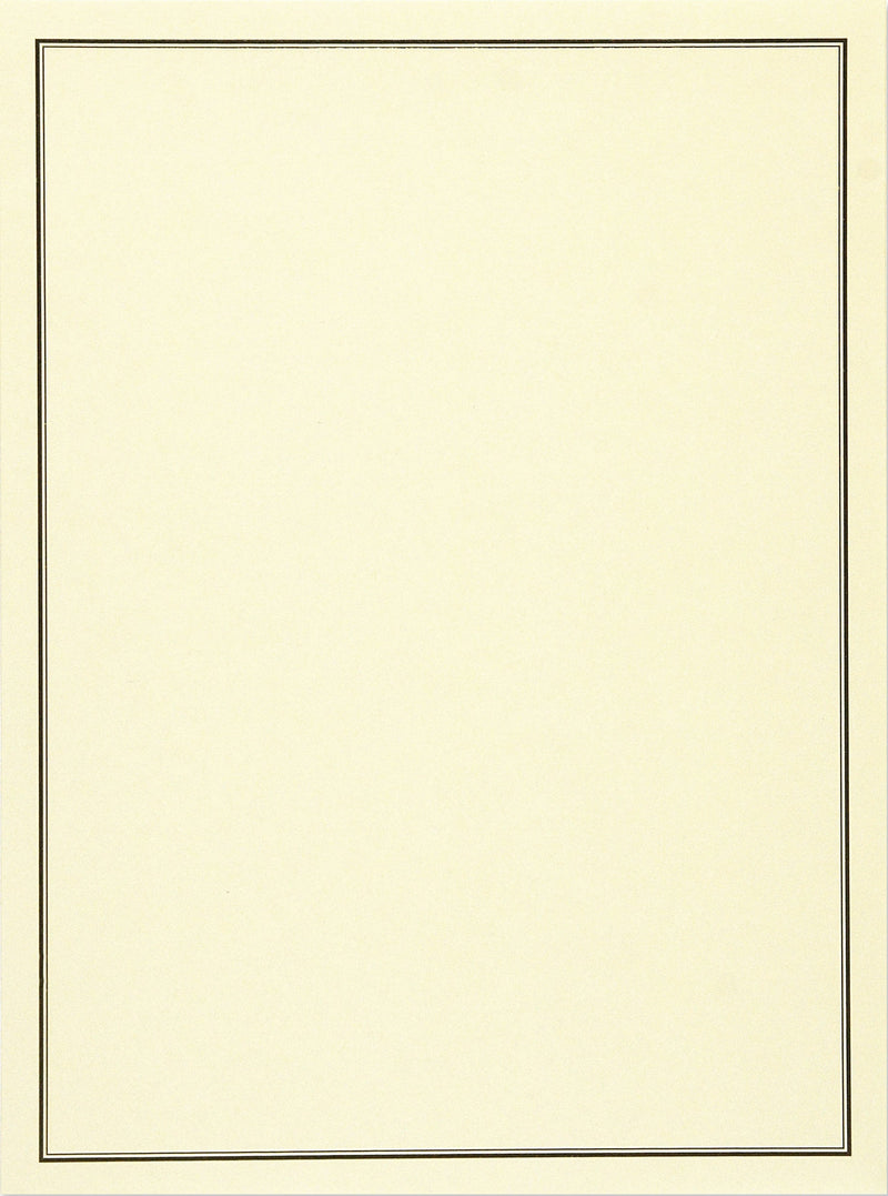 Black &amp; Cream Stationery Set