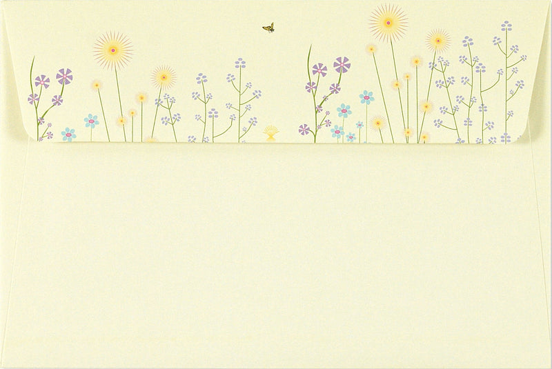 Sparkly Garden Stationery Set